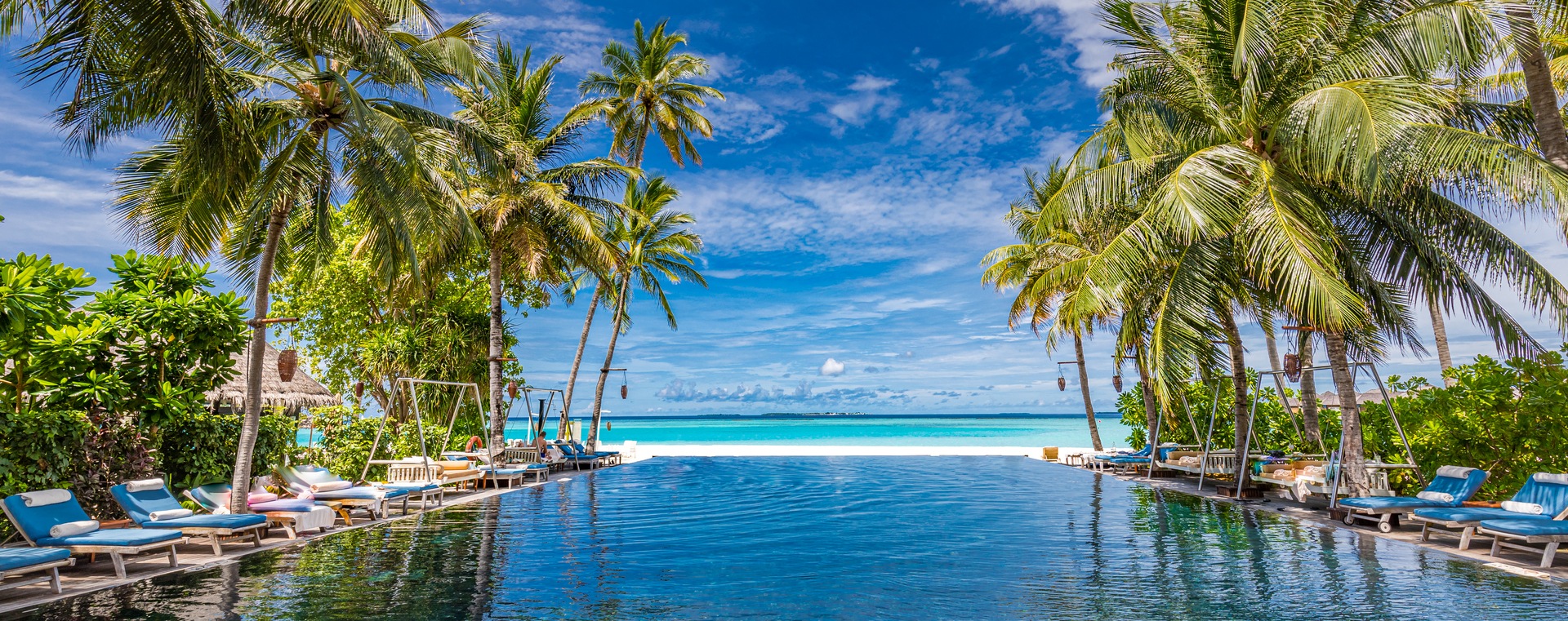 Luxury resort pool